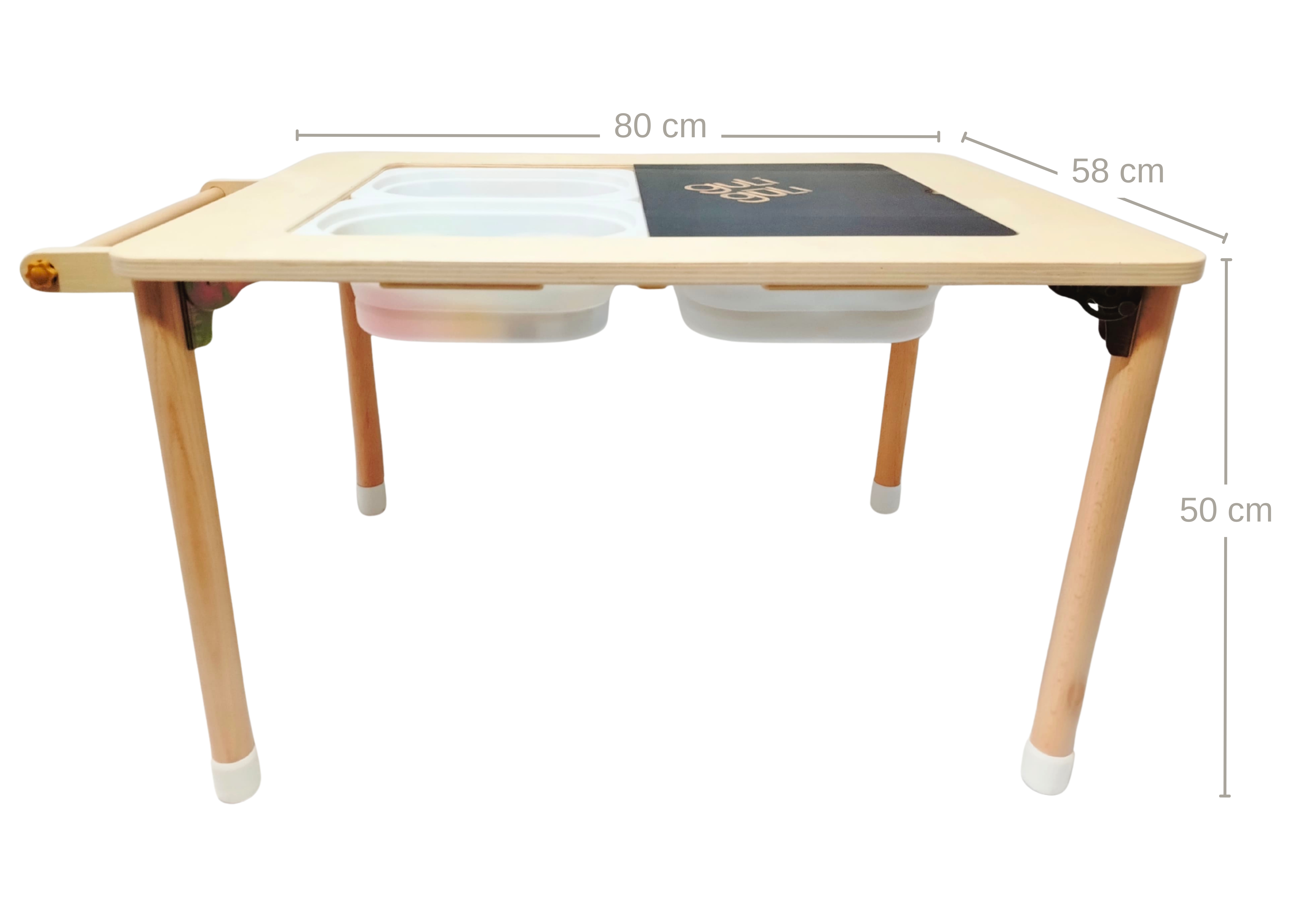 MESA SENSORIAL MONTESSORI PARA NIÑOS