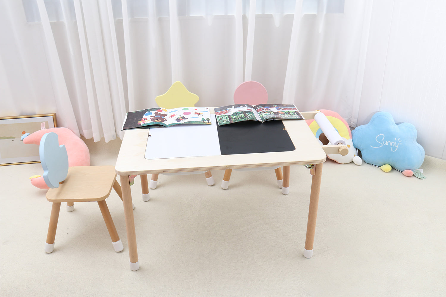 MESA SENSORIAL MONTESSORI PARA NIÑOS