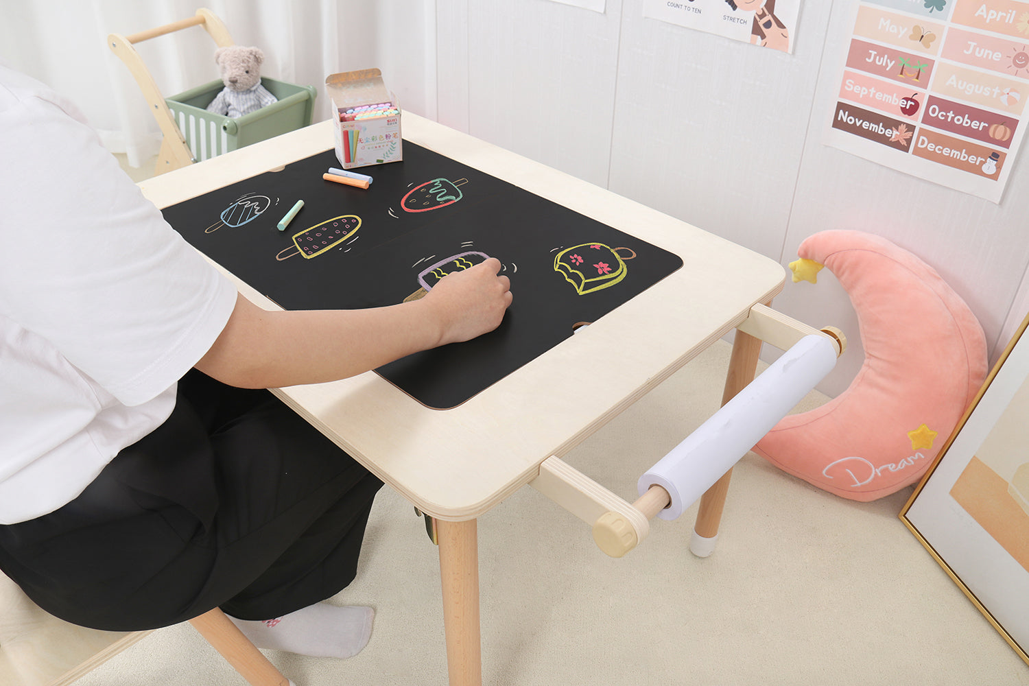 MESA SENSORIAL MONTESSORI PARA NIÑOS