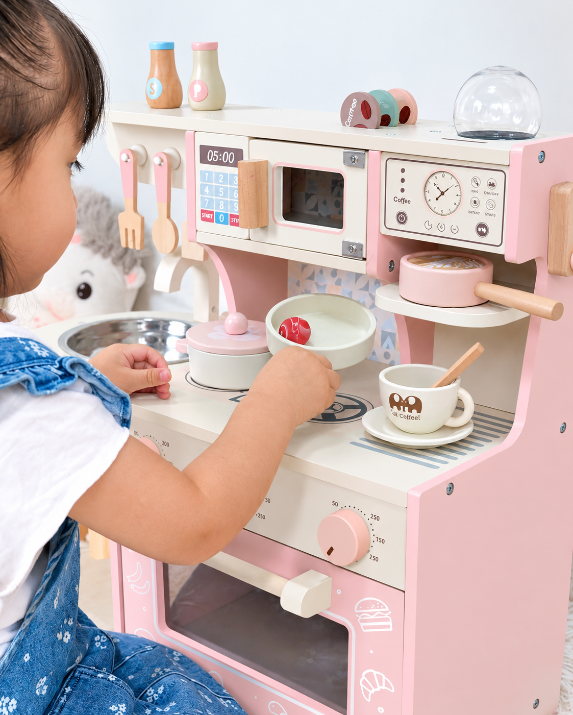 JUEGO DE COCINAS PARA NIÑAS CON UTENSILIOS